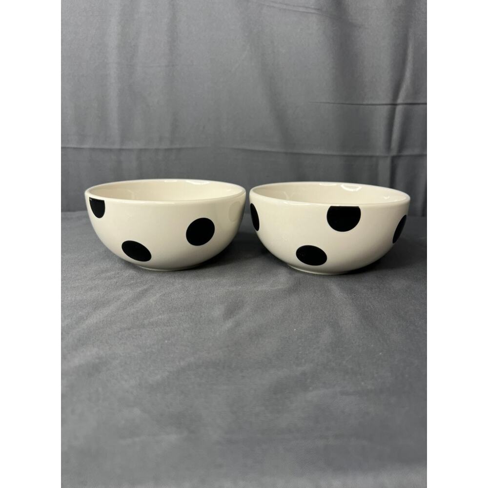 Kate Spade Lenox Polk-a-Dot Bowls Set of 2!